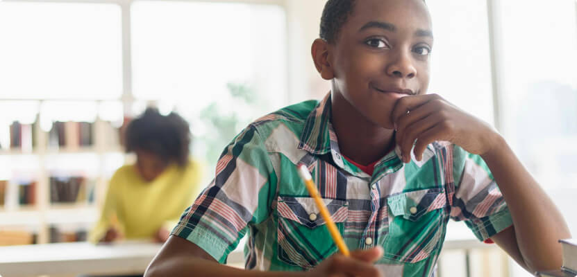 A student