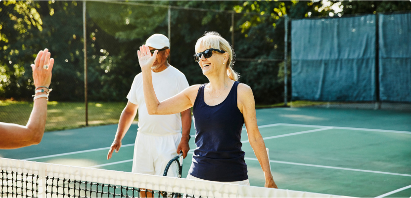 Tennis game